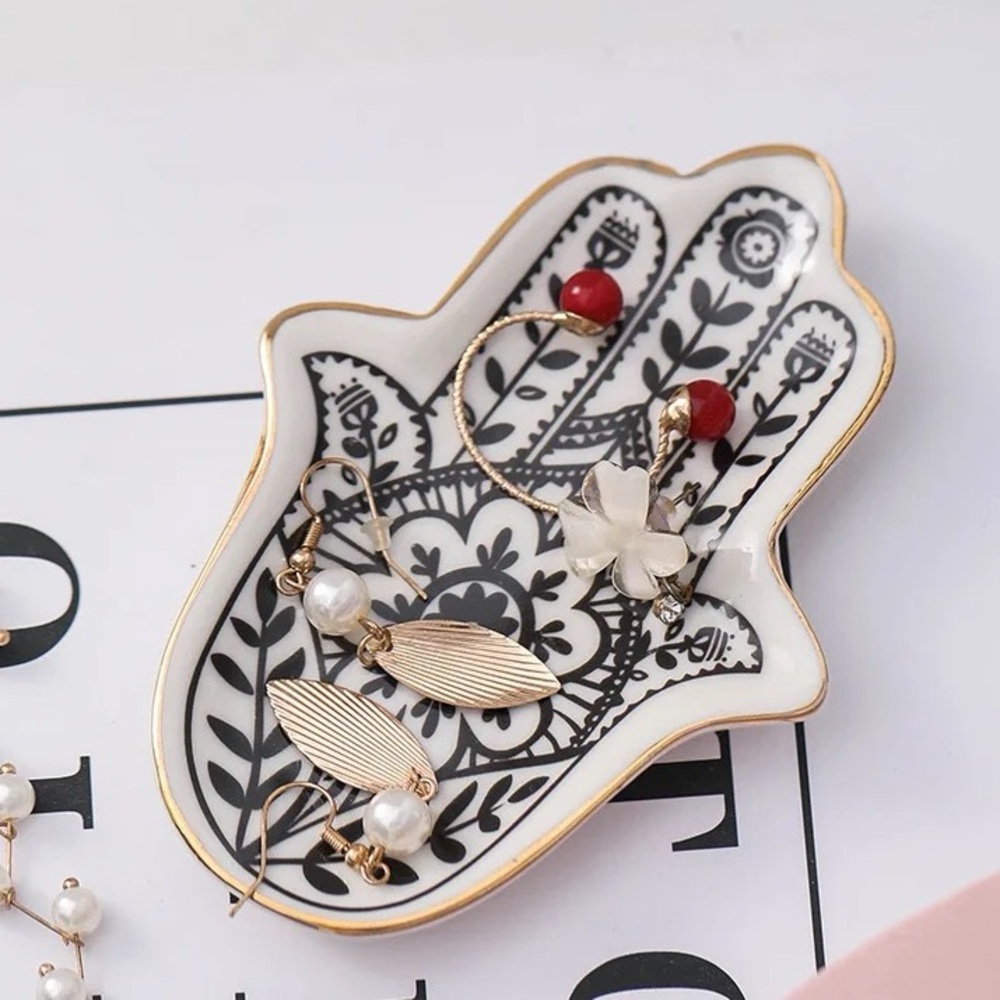 Hamsa Jewelry Dish